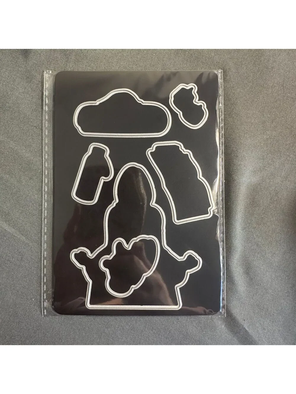 Close To My Heart Z7109 In The Moment Acrylic Stamp and Thin Cut Set